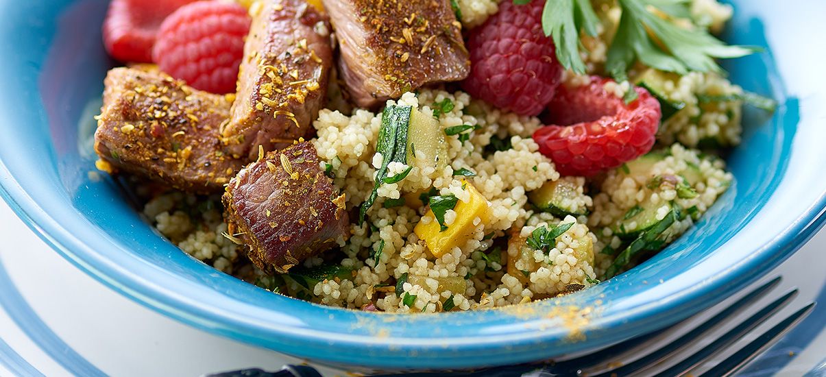 couscous alle zucchine e menta
