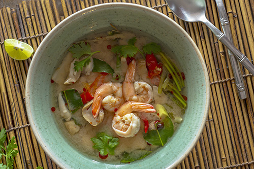 Exotisches Tom Yam Gung – die thailaendische «Nationalsuppe»