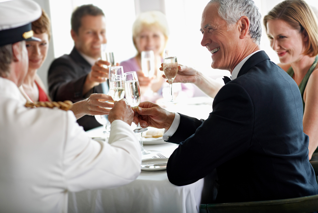Feiern auf dem Schiff
