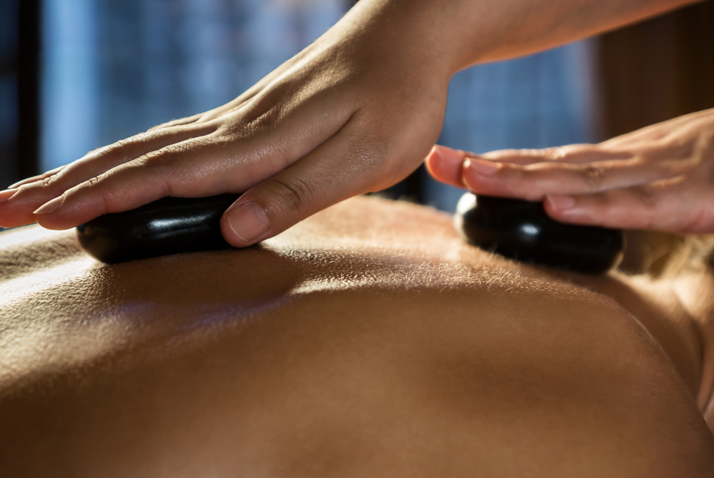 Pietre calde sul retro