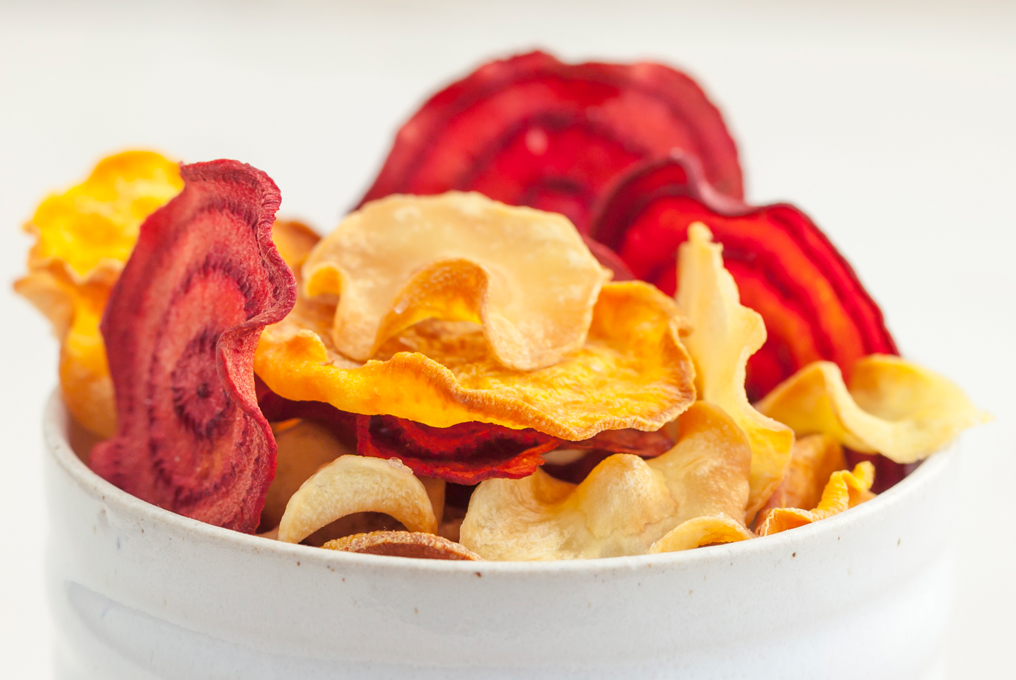 Gesunde Gemüsechips