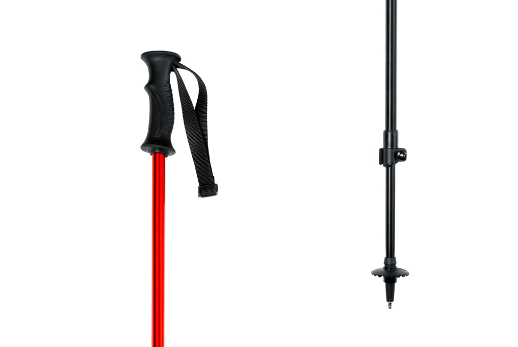 Ein Wanderstock aus Carbon.