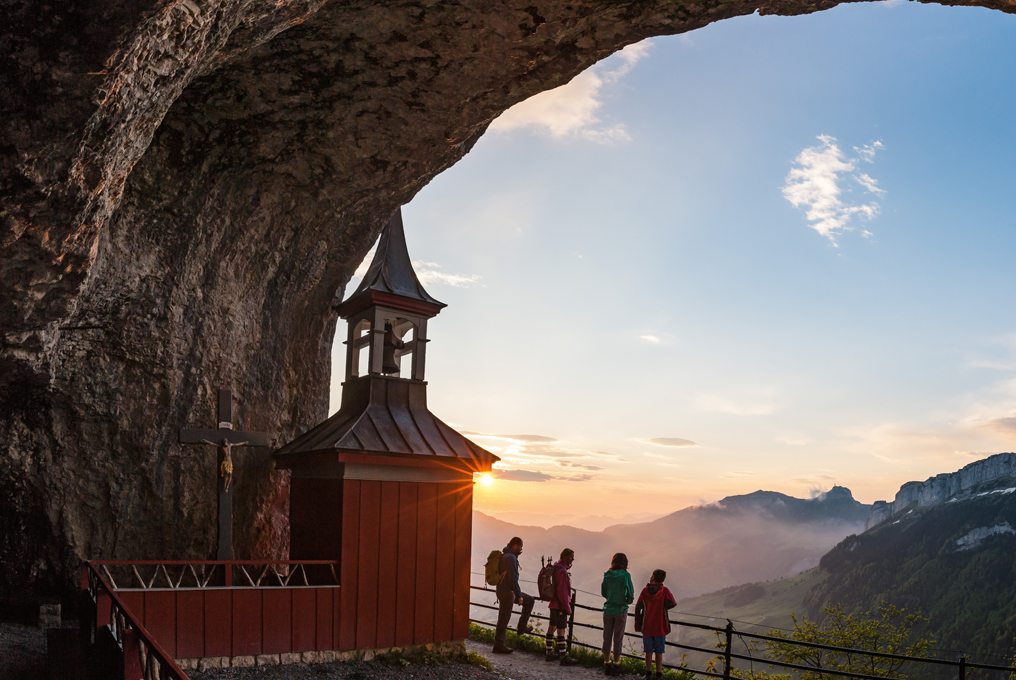Wildkirchli auf der Ebenalp im Appenzell