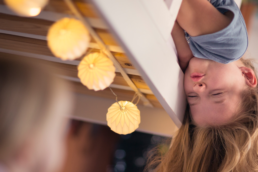 Lichterkette im Kinderzimmer