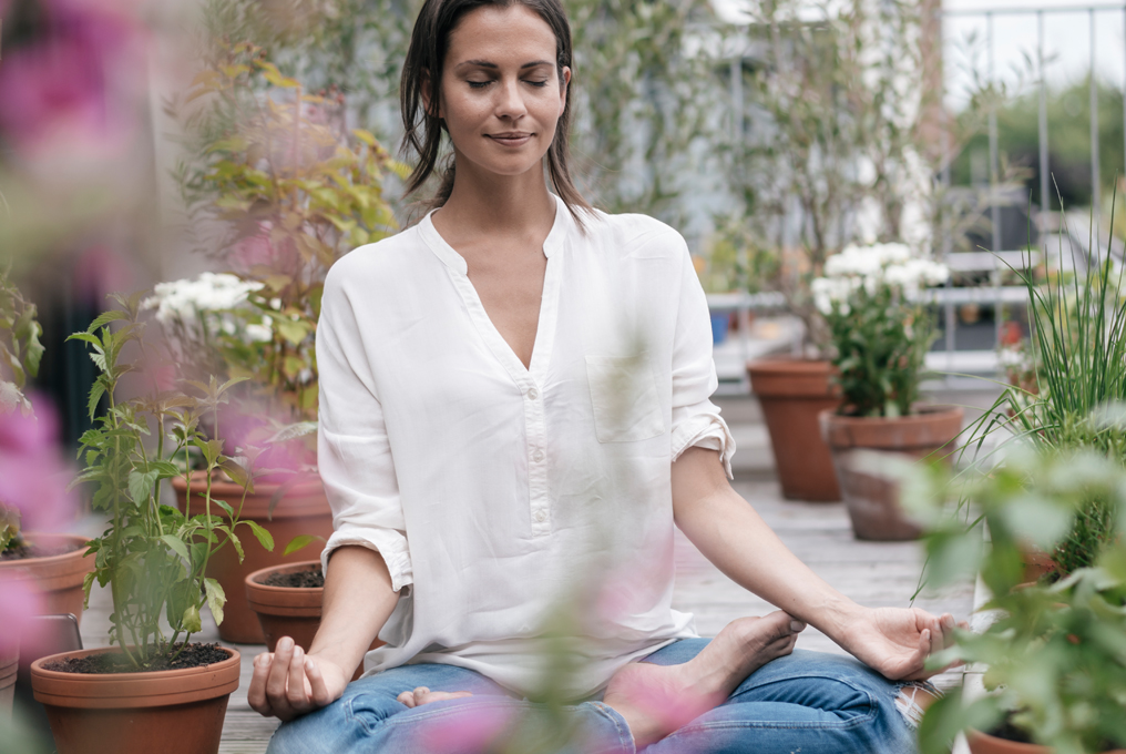 Autogenes training im Sitzen