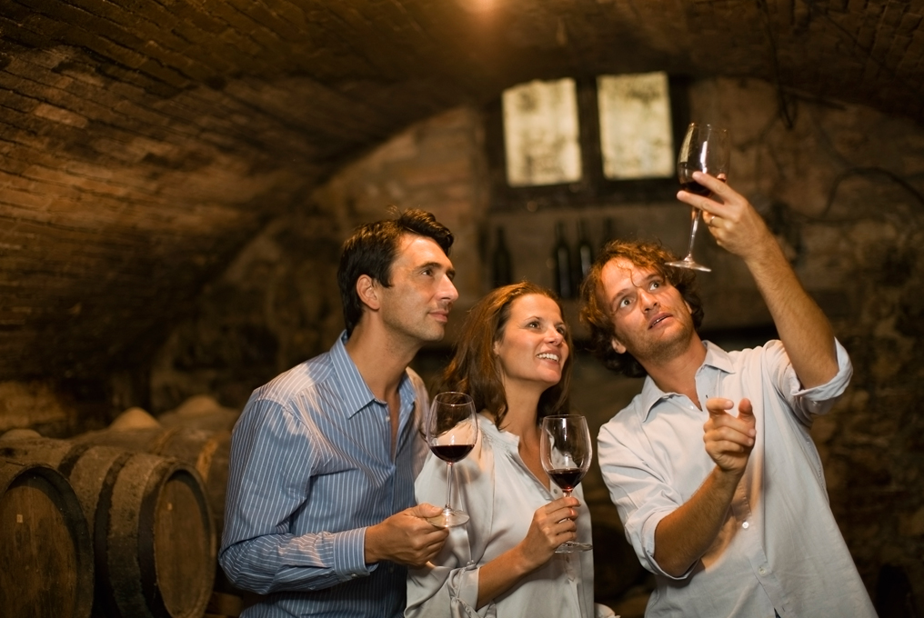 Test oculare del vino