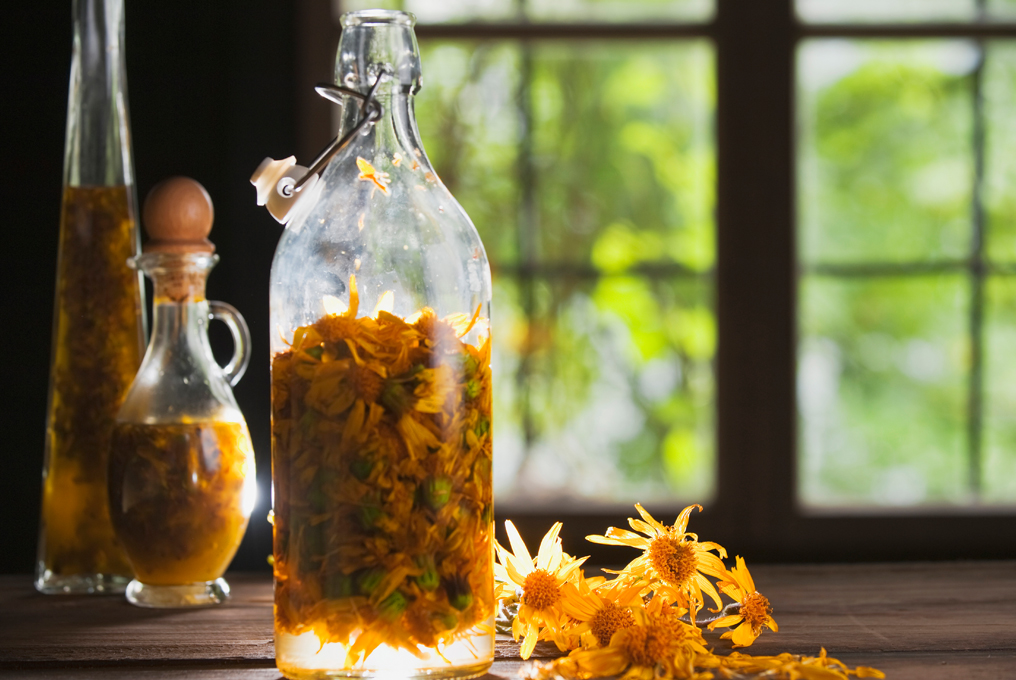 Natürliches Öl gegen verkrampfte Muskeln