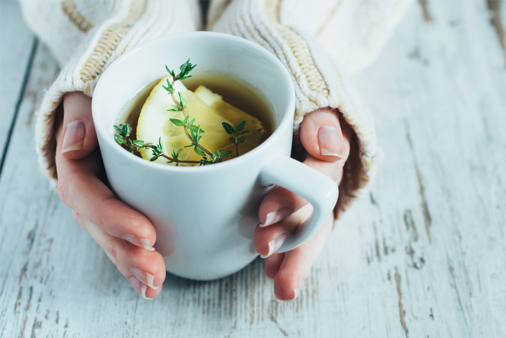 Thymiantee mit Honig