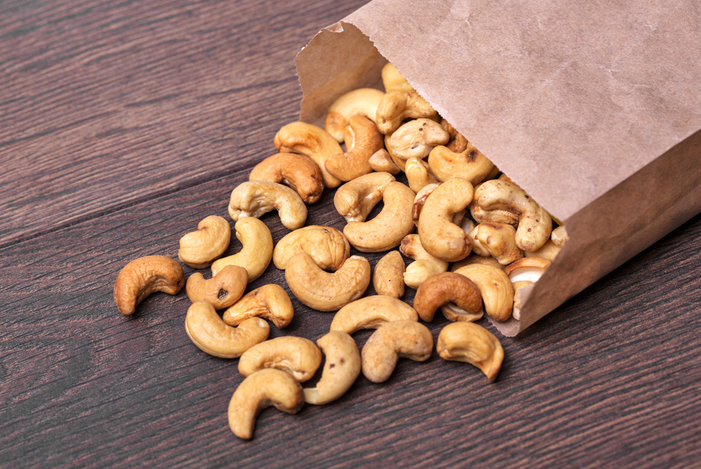noix de cajou rôties.