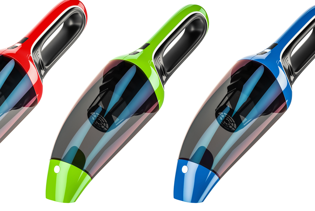 rot, grün und blaue Akkusauger