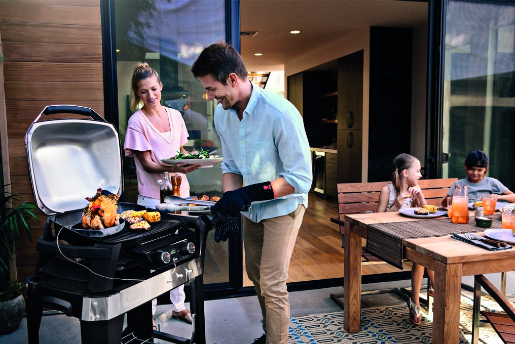Barbecue sulla terrazza