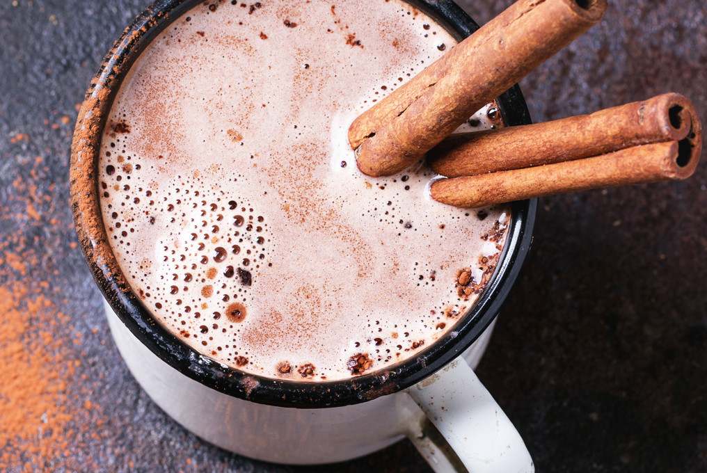 Cioccolata calda con cannella