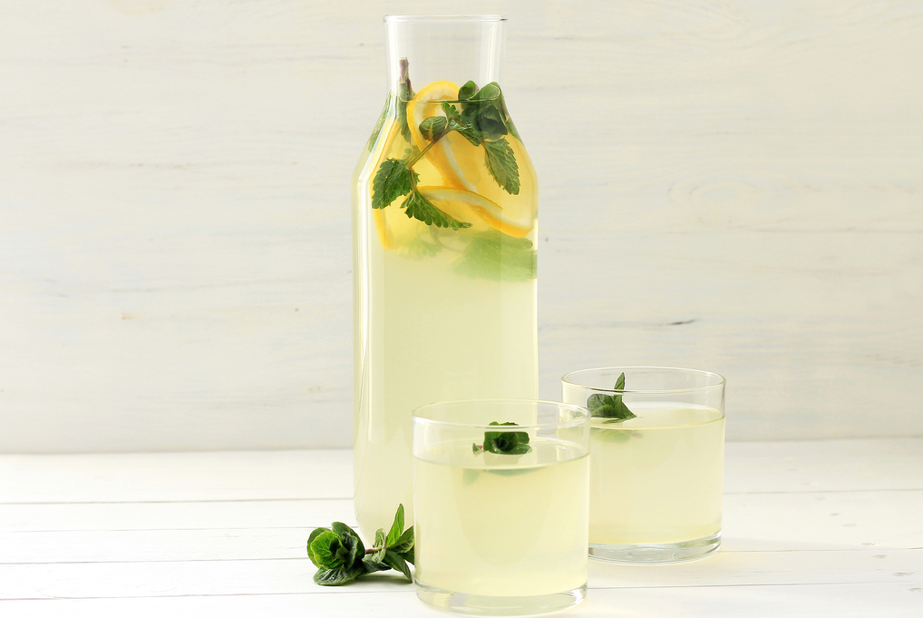 Thé froid au citron