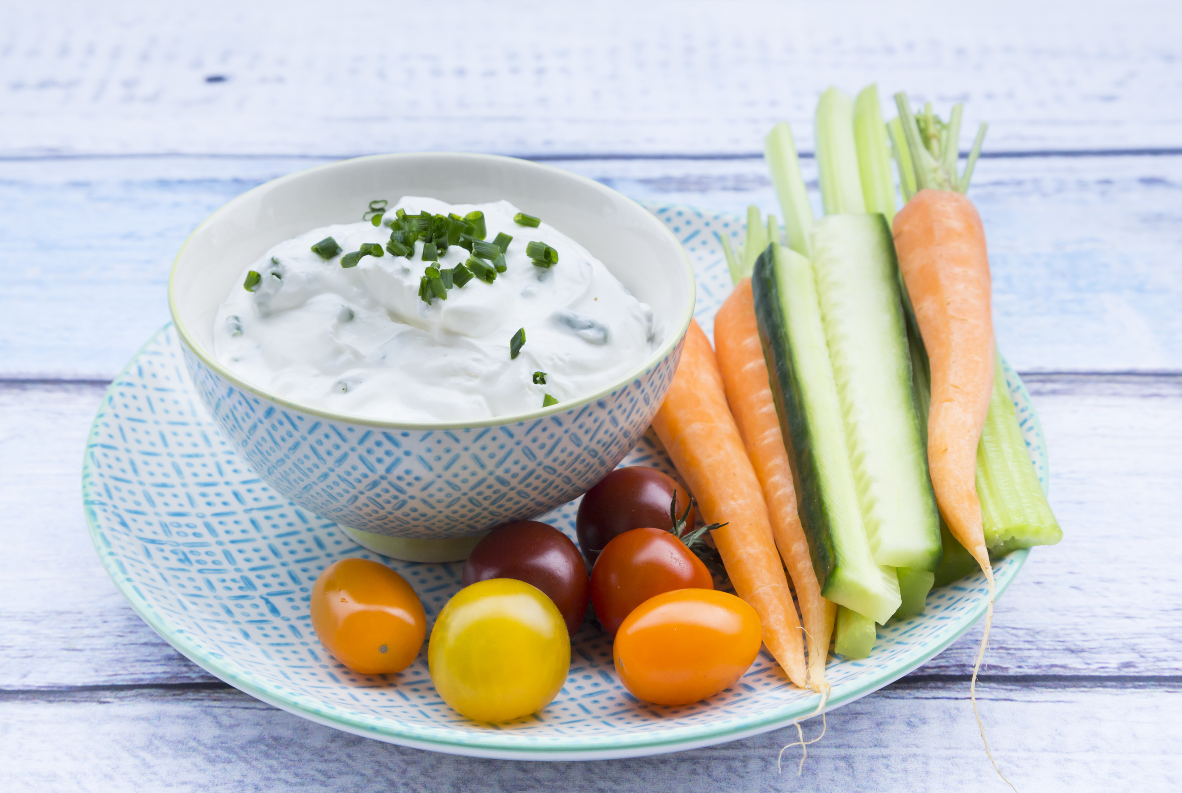 Verdure con salsa