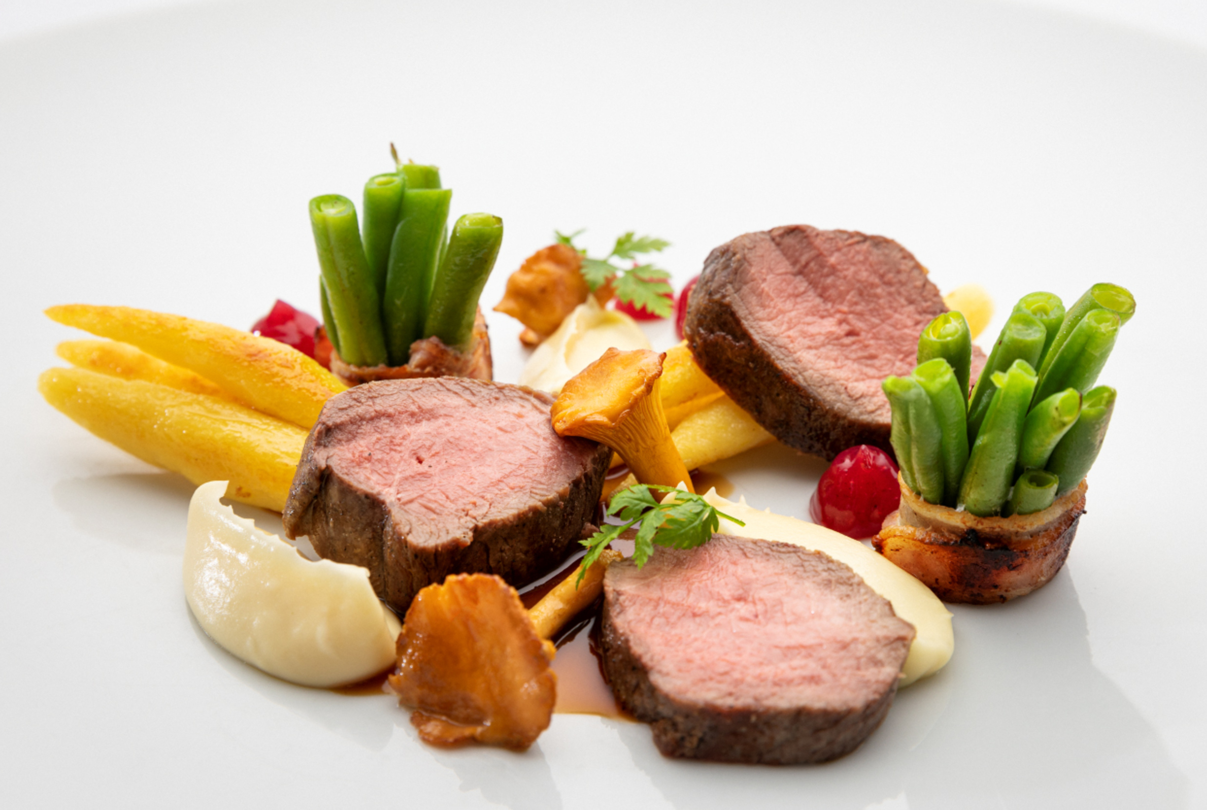 Fleisch und Gemüse
