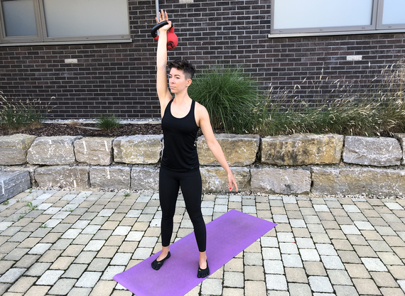 Esercizio di Kettlebell