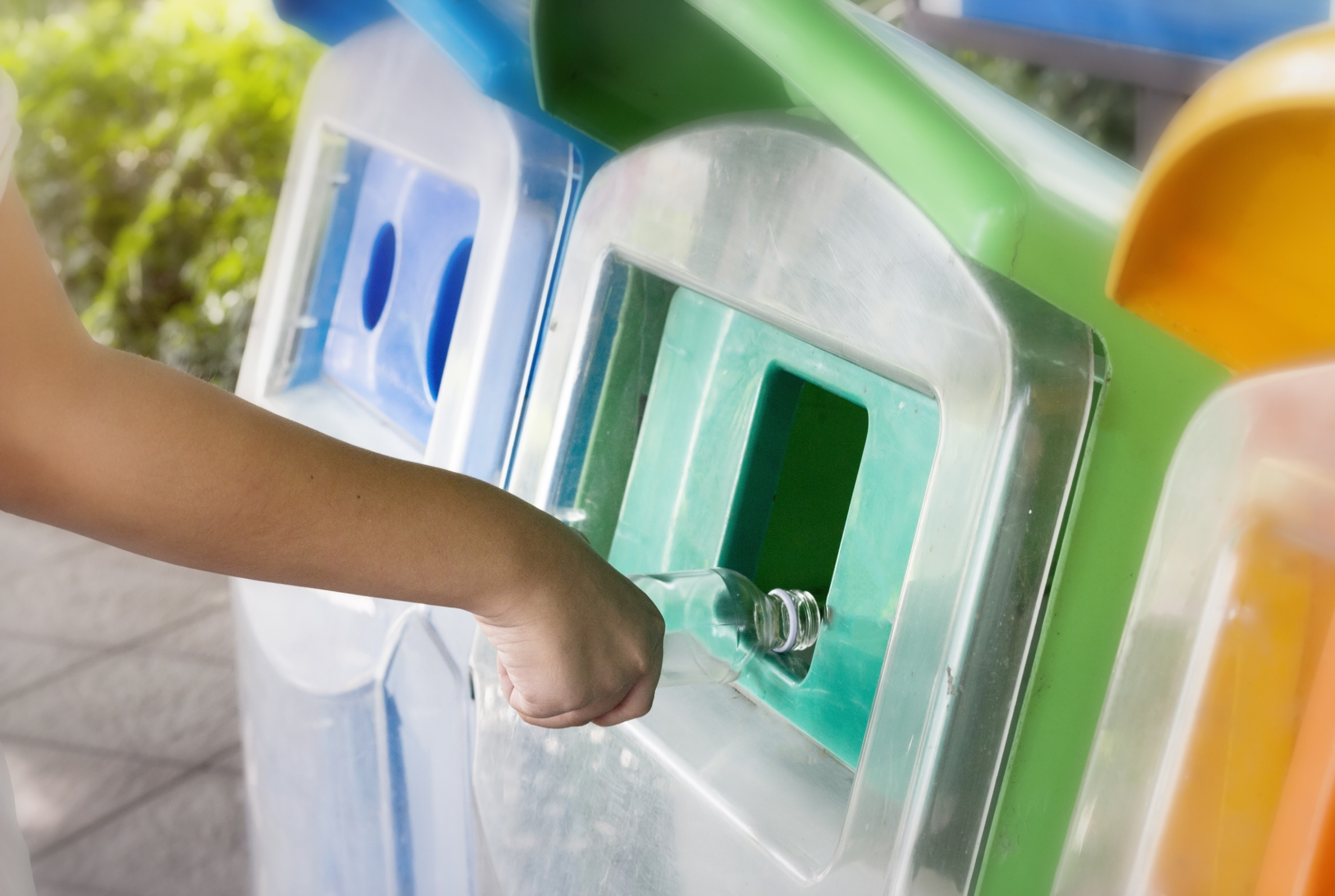 Smaltimento delle bottiglie