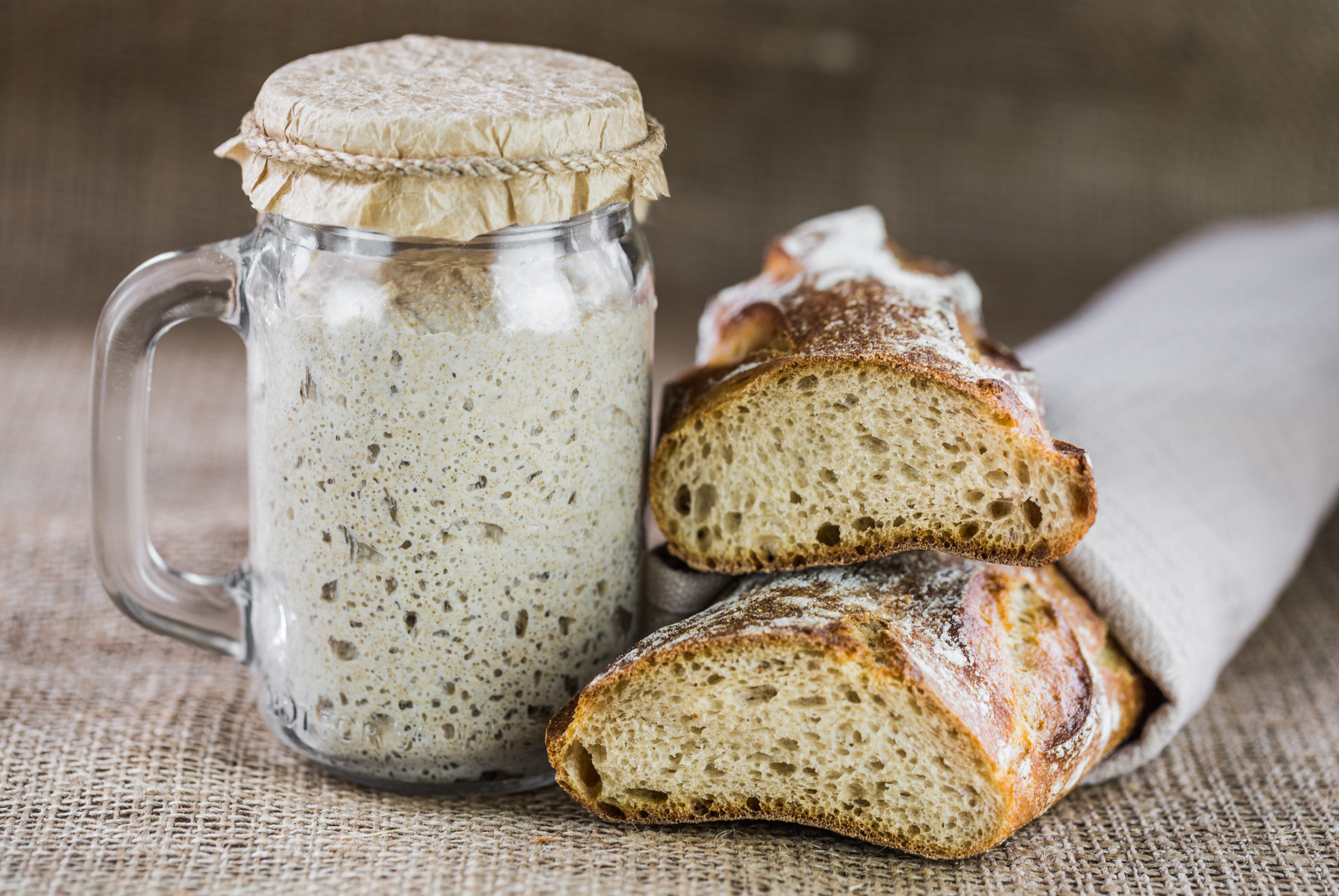 lievito naturale e pane 