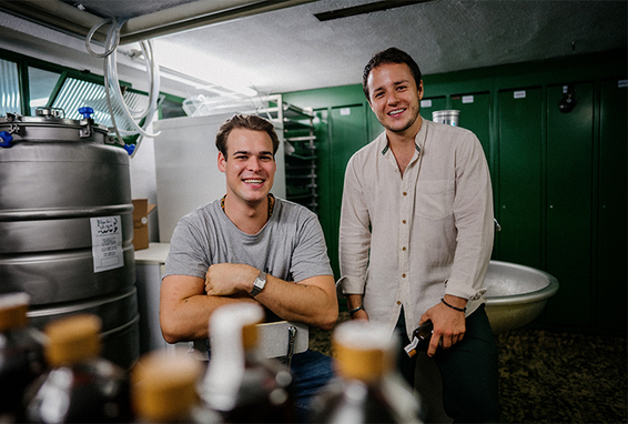 Florian Winkler et Oliver Hulbert