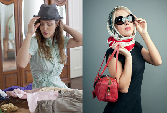 individuellen Look kreieren mit der Kombination aus alt und neu