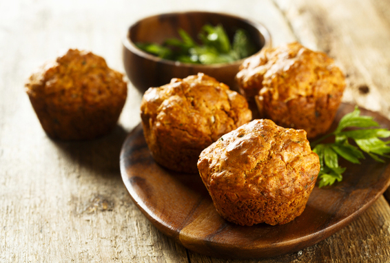 Muffins aux herbes