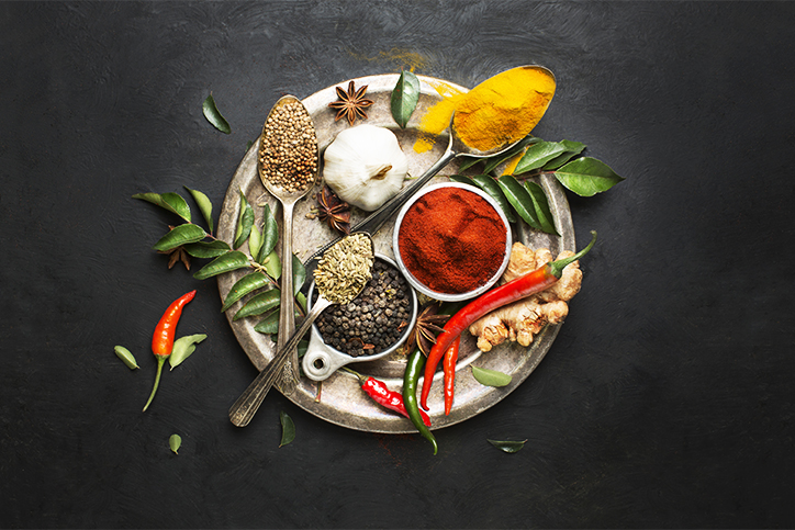 Verschiedene Gewürze