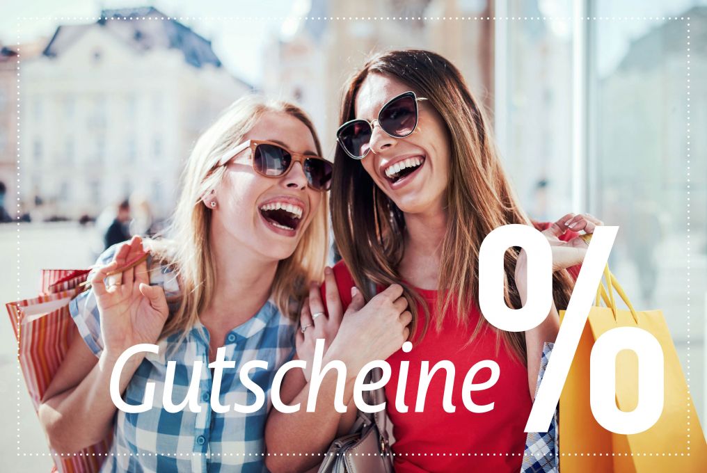 Zwei Frauen beim Shoppen